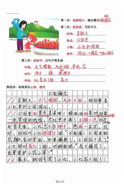 一年级作文怎么写_如何写好看图写话-第2张图片-星辰妙记 一年级作文怎么写_如何写好看图写话-第2张图片-星辰妙记