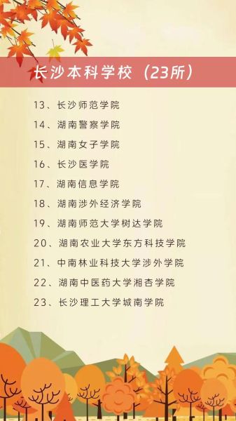 湖南长沙有哪些大学_长沙本科院校名单-第1张图片-星辰妙记
