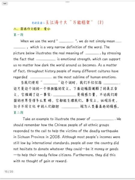 六级作文怎么写_王江涛模板怎么用-第2张图片-星辰妙记 六级作文怎么写_王江涛模板怎么用-第2张图片-星辰妙记