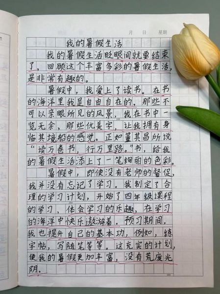 我的暑假生活怎么写_暑假作文300字如何扩展-第1张图片-星辰妙记 我的暑假生活怎么写_暑假作文300字如何扩展-第1张图片-星辰妙记