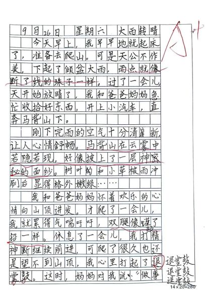 三年级第二单元作文怎么写_写人记事作文技巧-第2张图片-星辰妙记