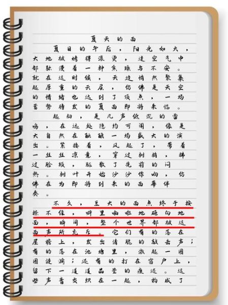 夏天的雨怎么写_夏天的雨作文200字如何扩写-第1张图片-星辰妙记