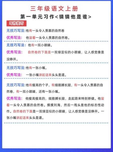 如何写好人物作文_人物描写技巧有哪些-第1张图片-星辰妙记