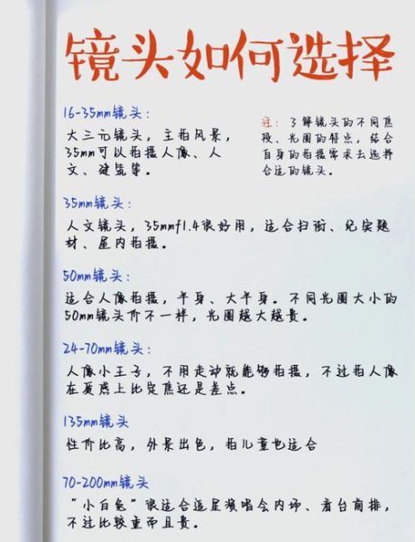 镜头都有哪些种类_如何根据拍摄场景选镜头-第3张图片-星辰妙记