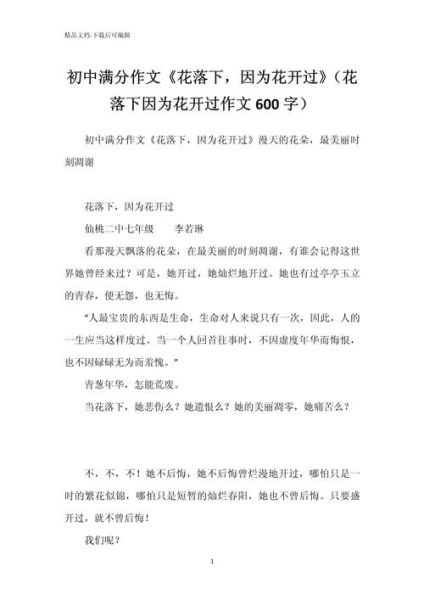 中考作文怎么写_优秀范文600字如何扩展-第1张图片-星辰妙记