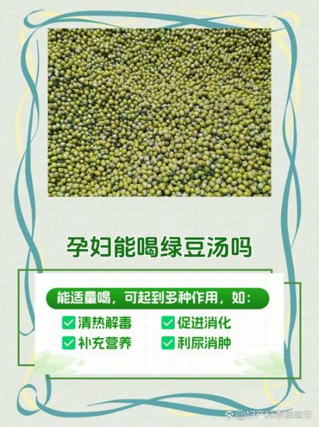 孕妇可以喝绿豆沙吗_孕期吃绿豆沙的注意事项-第1张图片-星辰妙记