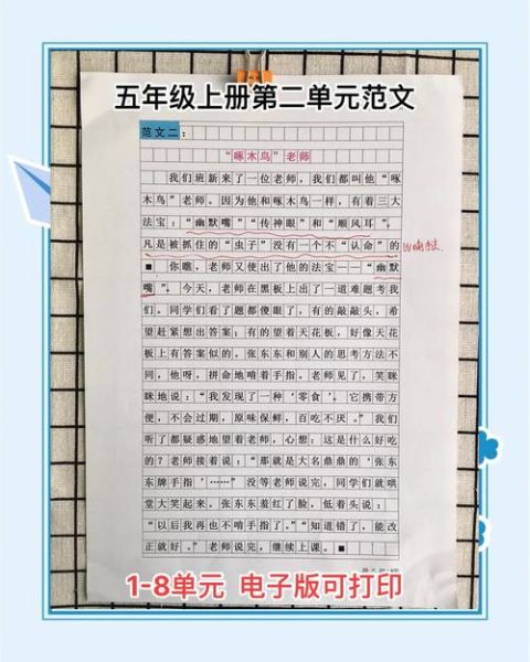 五年级上册语文作文怎么写_如何写出生动的细节-第3张图片-星辰妙记