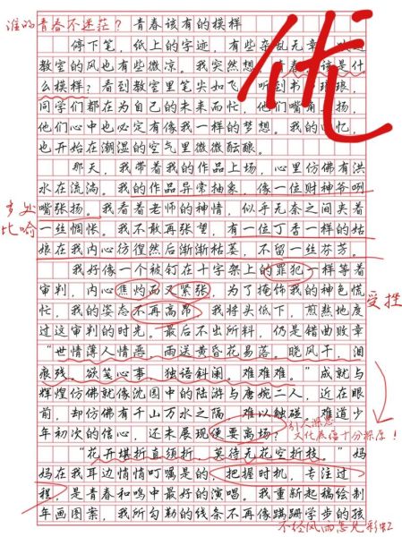 中考满分作文700字怎么写_中考作文如何拿高分-第1张图片-星辰妙记