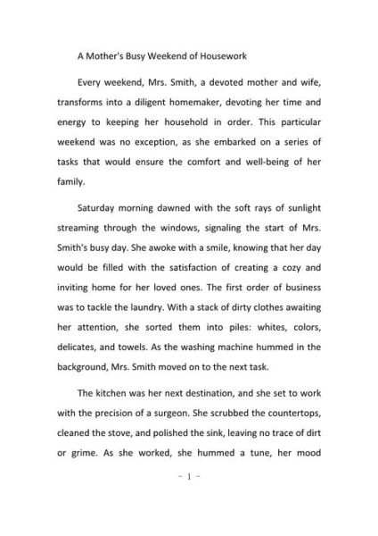 how_to_write_chores_essay_in_english_做家务英语作文怎么写-第2张图片-星辰妙记