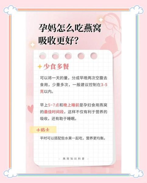 孕妇几个月吃燕窝最好_孕期吃燕窝最佳时间-第1张图片-星辰妙记