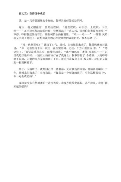 磨练作文怎么写_磨练作文写作技巧-第3张图片-星辰妙记