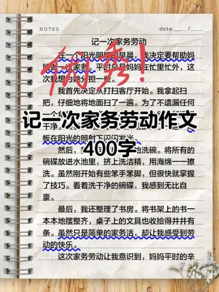 勤劳作文怎么写_勤劳作文400字如何扩展-第1张图片-星辰妙记