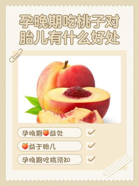 孕妇可以吃桃子吗_孕妇吃桃子的注意事项-第2张图片-星辰妙记