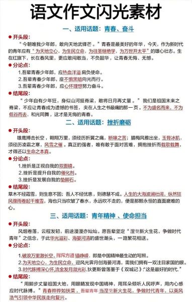 高一语文作文怎么写_如何提升写作水平-第3张图片-星辰妙记