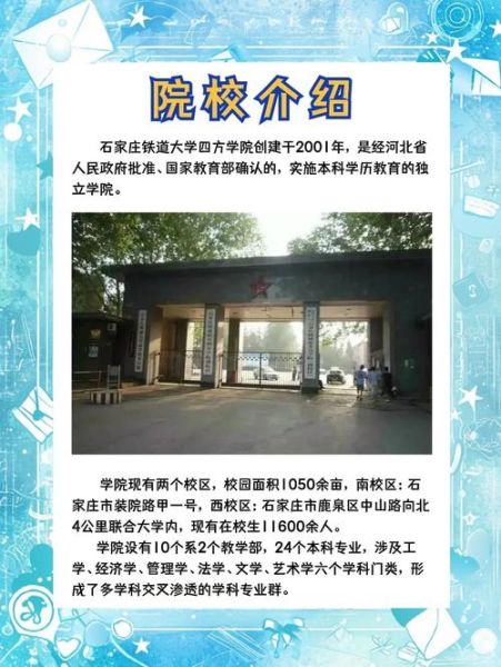 河北铁道大学四方学院怎么样_四方学院专业有哪些-第1张图片-星辰妙记