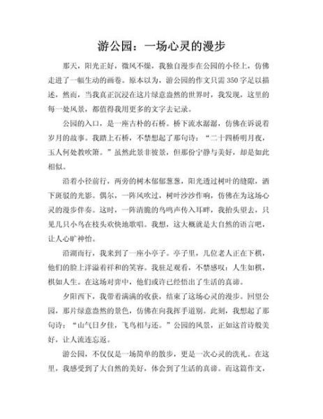 350作文怎么写_350字作文万能模板-第2张图片-星辰妙记