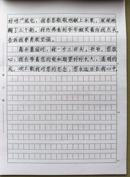 扫墓作文怎么写_清明节扫墓作文800字-第3张图片-星辰妙记 扫墓作文怎么写_清明节扫墓作文800字-第3张图片-星辰妙记