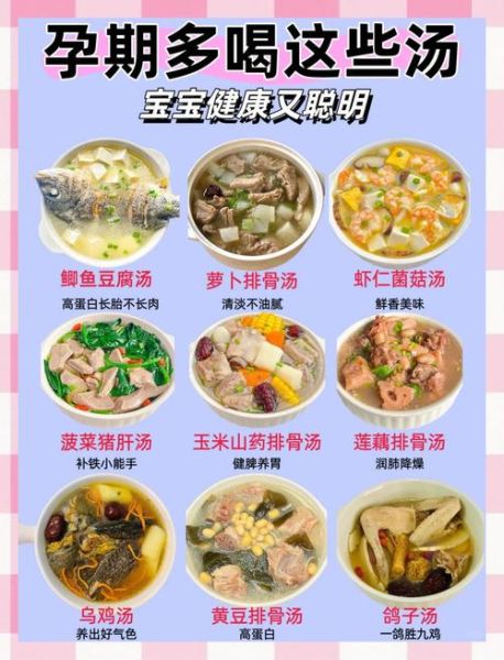 孕妇可以喝什么汤_孕妇喝什么汤对胎儿好-第2张图片-星辰妙记