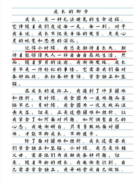 成长的作文怎么写_成长的意义是什么-第1张图片-星辰妙记